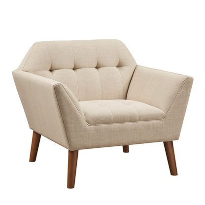 Modern Lounge Chair With Button Tufting JLA