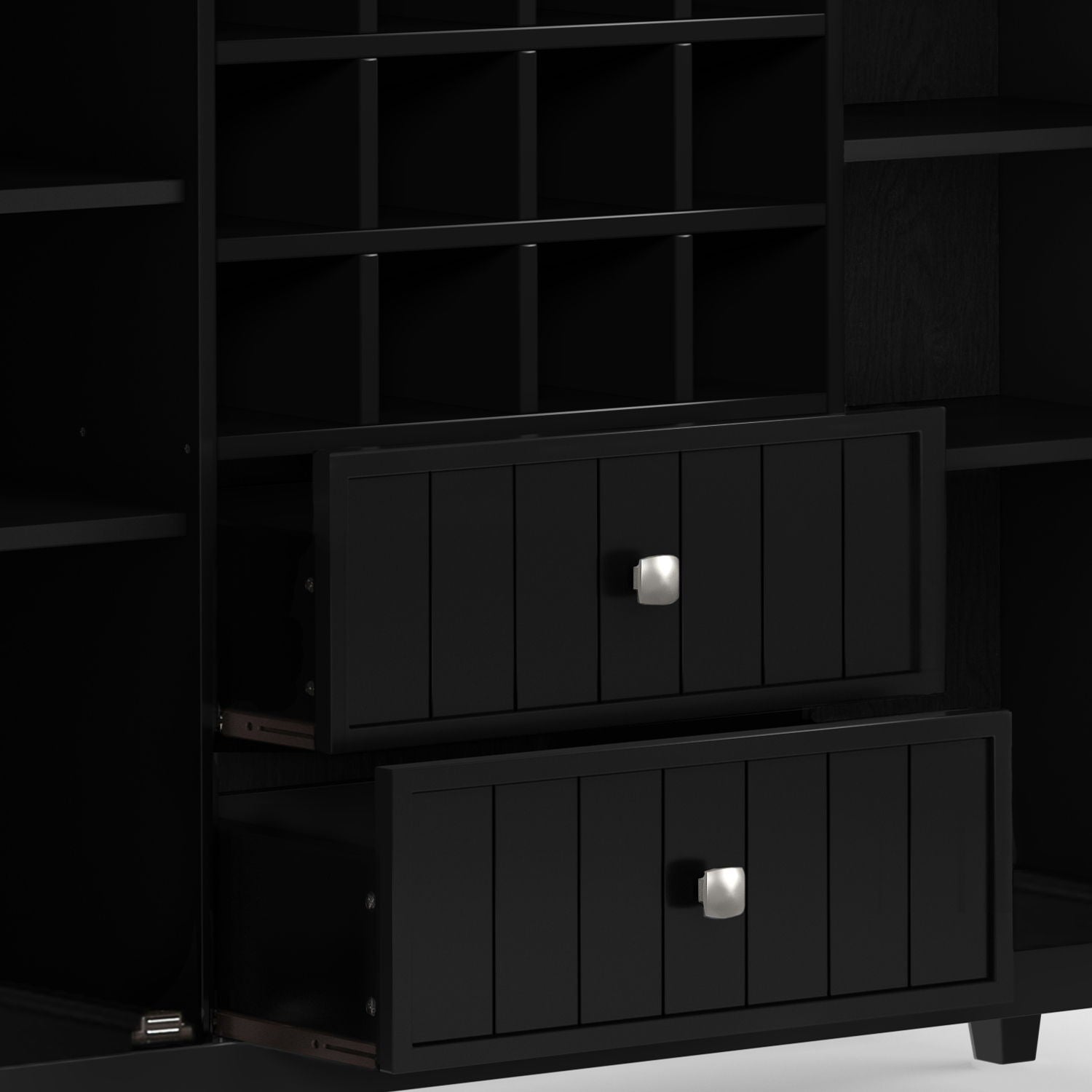 Bedford - Sideboard Buffet And Wine Rack Simpli-Home