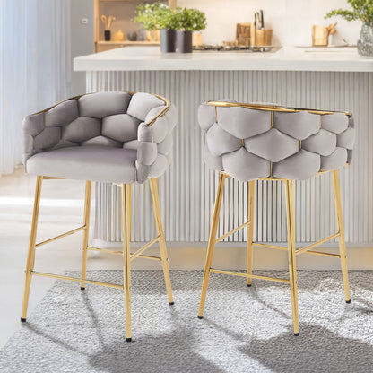 Modern Counter Stools (Set of 2) Noble House