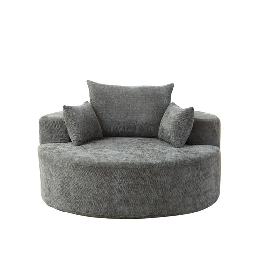 Single Sofa, Sleeper Chair For Living Room - Gray Home Essentials