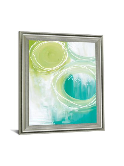 Verdant Orbit - 28" x 34" Framed Wall Art