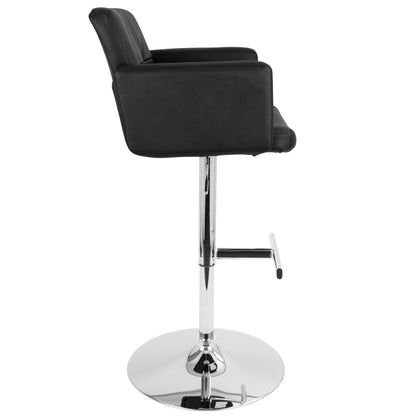 Stout - Contemporary Adjustable Barstool With Swivel Lumi Source
