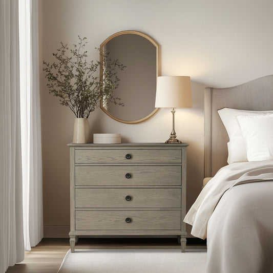 Victoria - 4-Drawer Dresser (40") - Reclaimed Gray Madison Park Signature