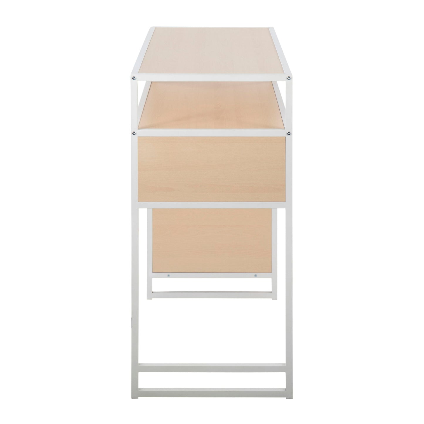 Display - Farmhouse Bar Height Table With Storage Space Lumi Source