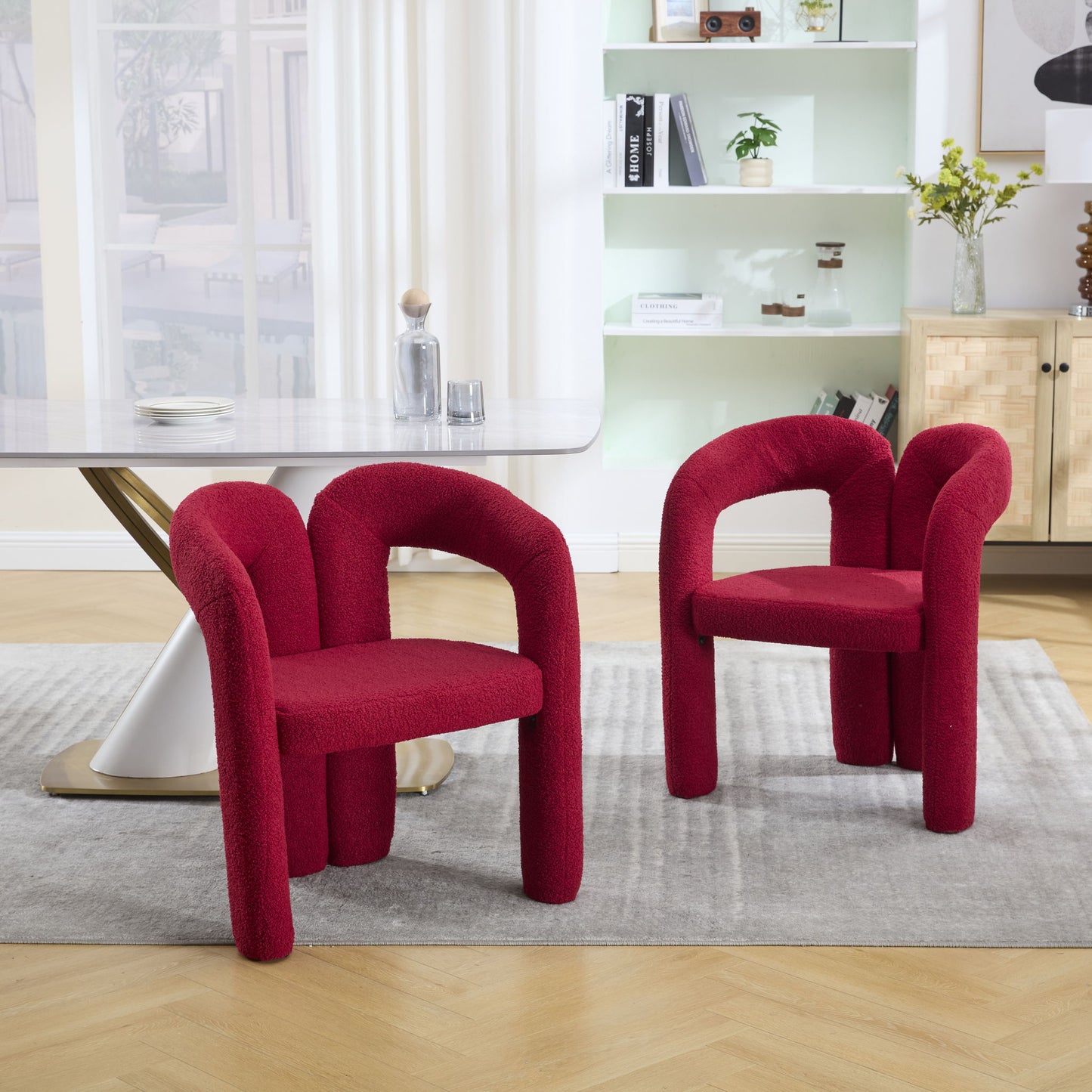 Coolmore Contemporary Designed Accent / Dining Chair With Armrests Home Essentials