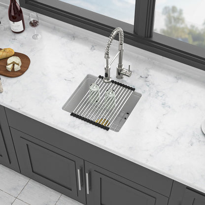 Modern Quartz Kitchen Sink Undermount Granite Composite Daily Nest
