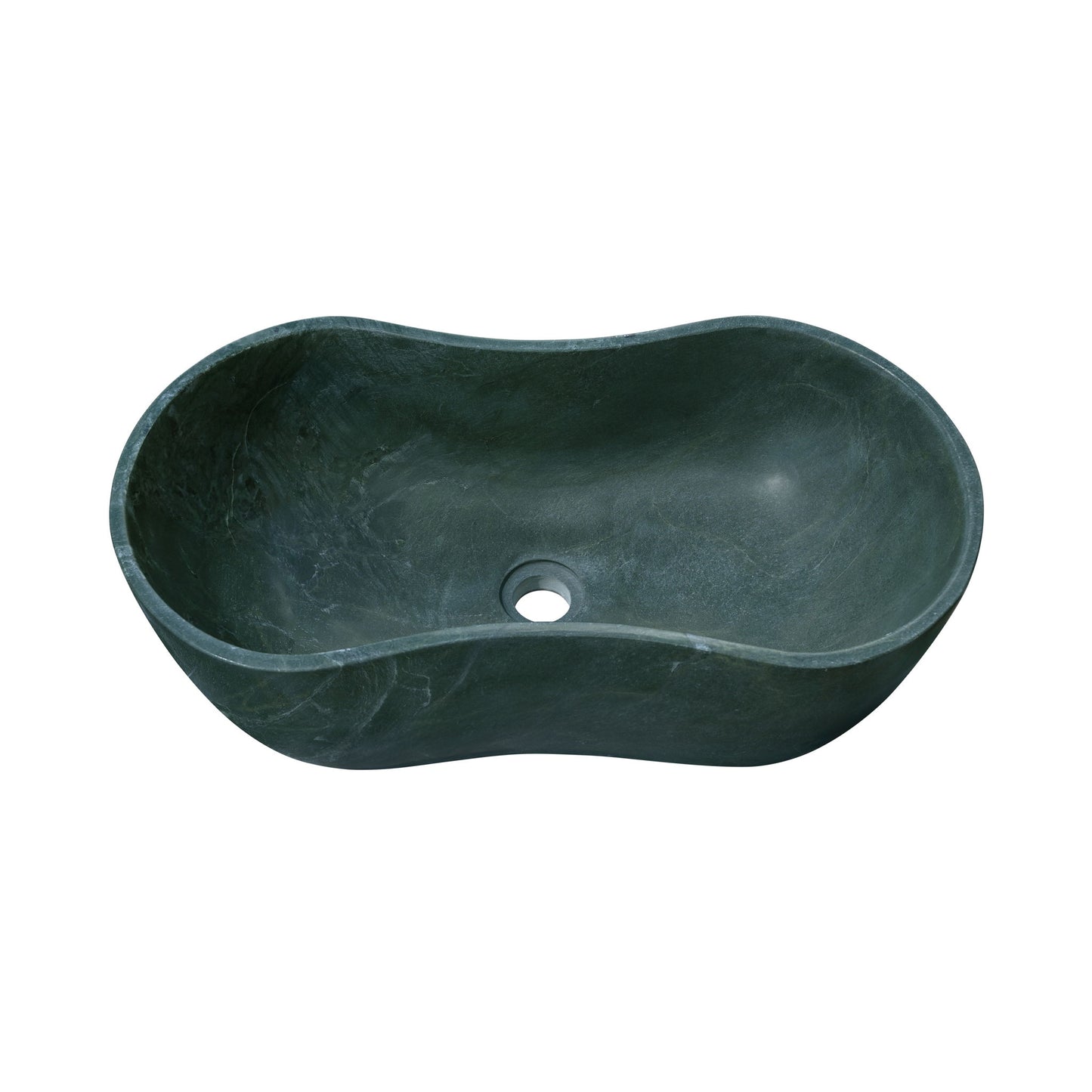 Bathroom Vessel Sink With Wavy Design Daily Nest