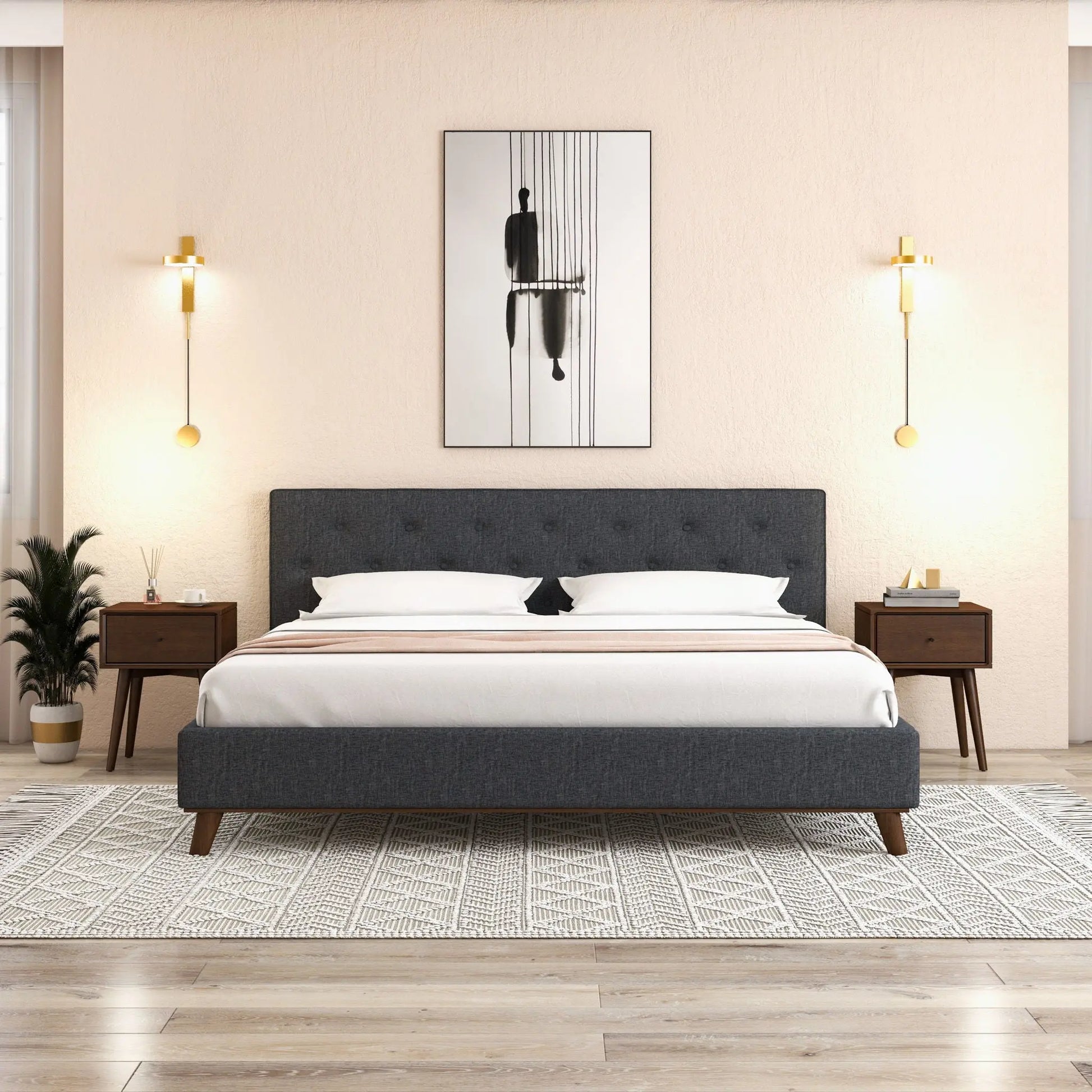 Avery - Modern Design Night Stand Ashcroft Furniture