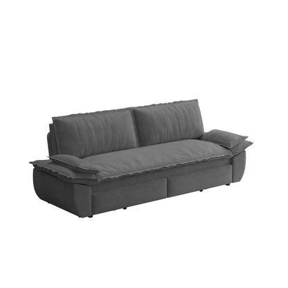 Pull Out 3-In-1 Convertible Sleeper Sofa Home Essentials