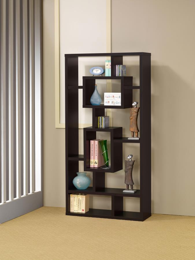 Corey - 8-Shelf Bookshelf CoasterEveryday
