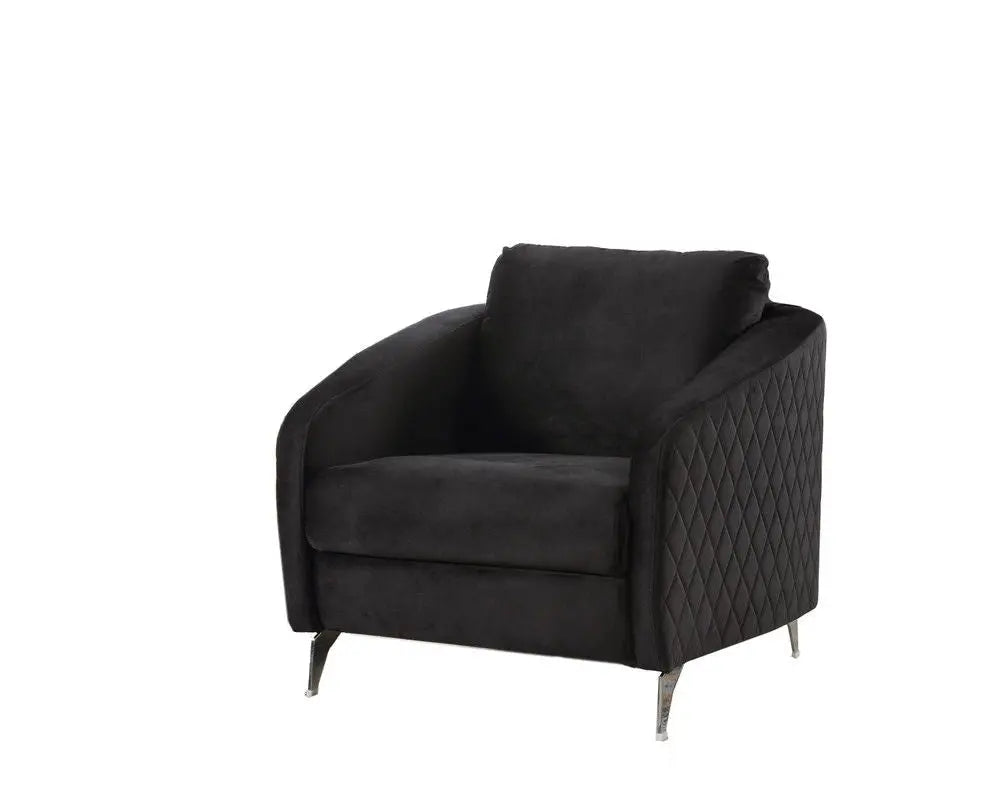 Sofia - Velvet Modern Chic Accent Armchair Lilola Home