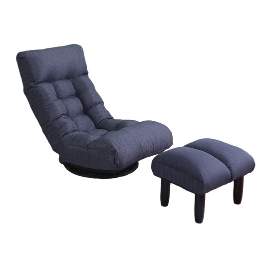 Adjustable Japanese Reclining Floor Chair Sofa With Metal Frame For Living Room Home Essentials