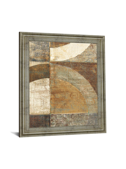 Rustic Arc Mosaic - 28" x 34" Framed Wall Art Classy Art