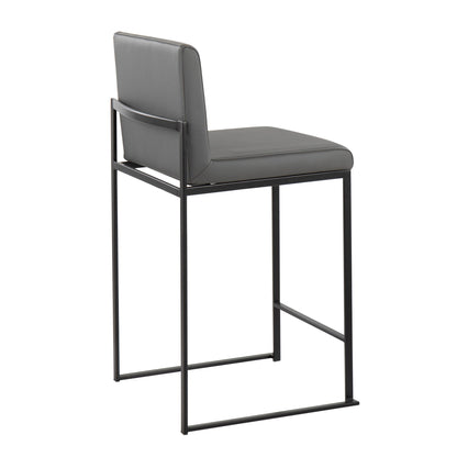Fuji - Contemporary Modern Elegance, High Back Counter Stool Lumi Source