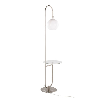 Trombone - Contemporary / Glam Floor Lamp Lumi Source