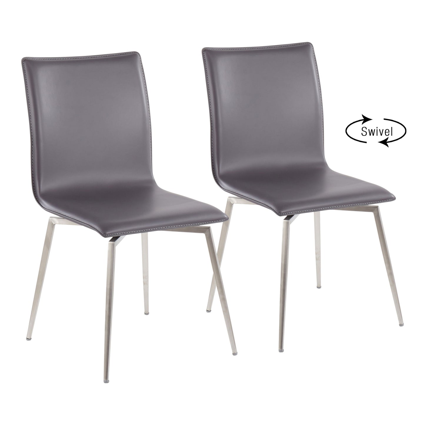 Mason - Contemporary Upholste Chair (Set of 2) Lumi Source