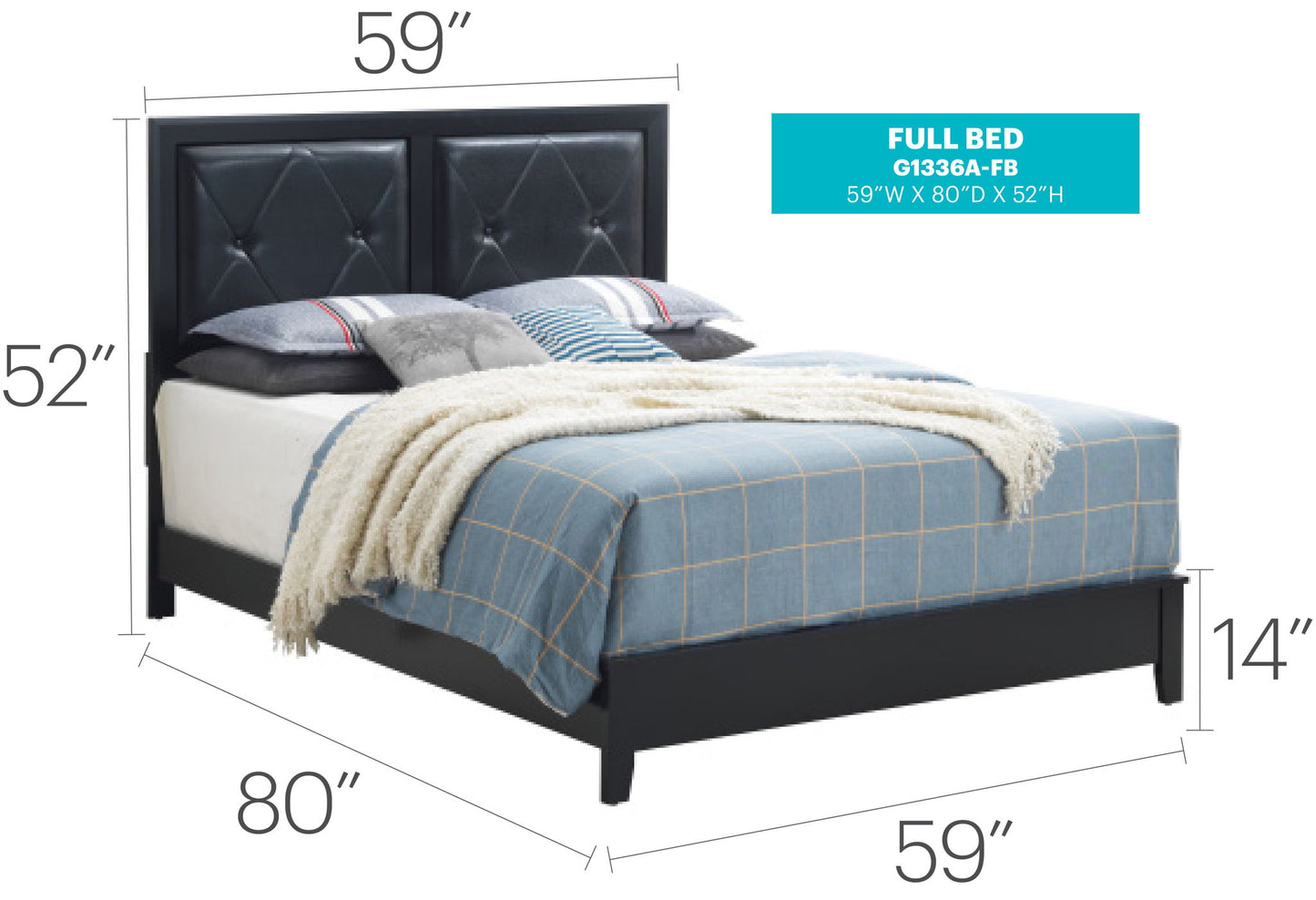 Padded Headboard Bed Glory Furniture