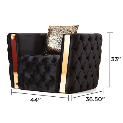 Naomi - Button Tufted Chair Matrix Furniture Group