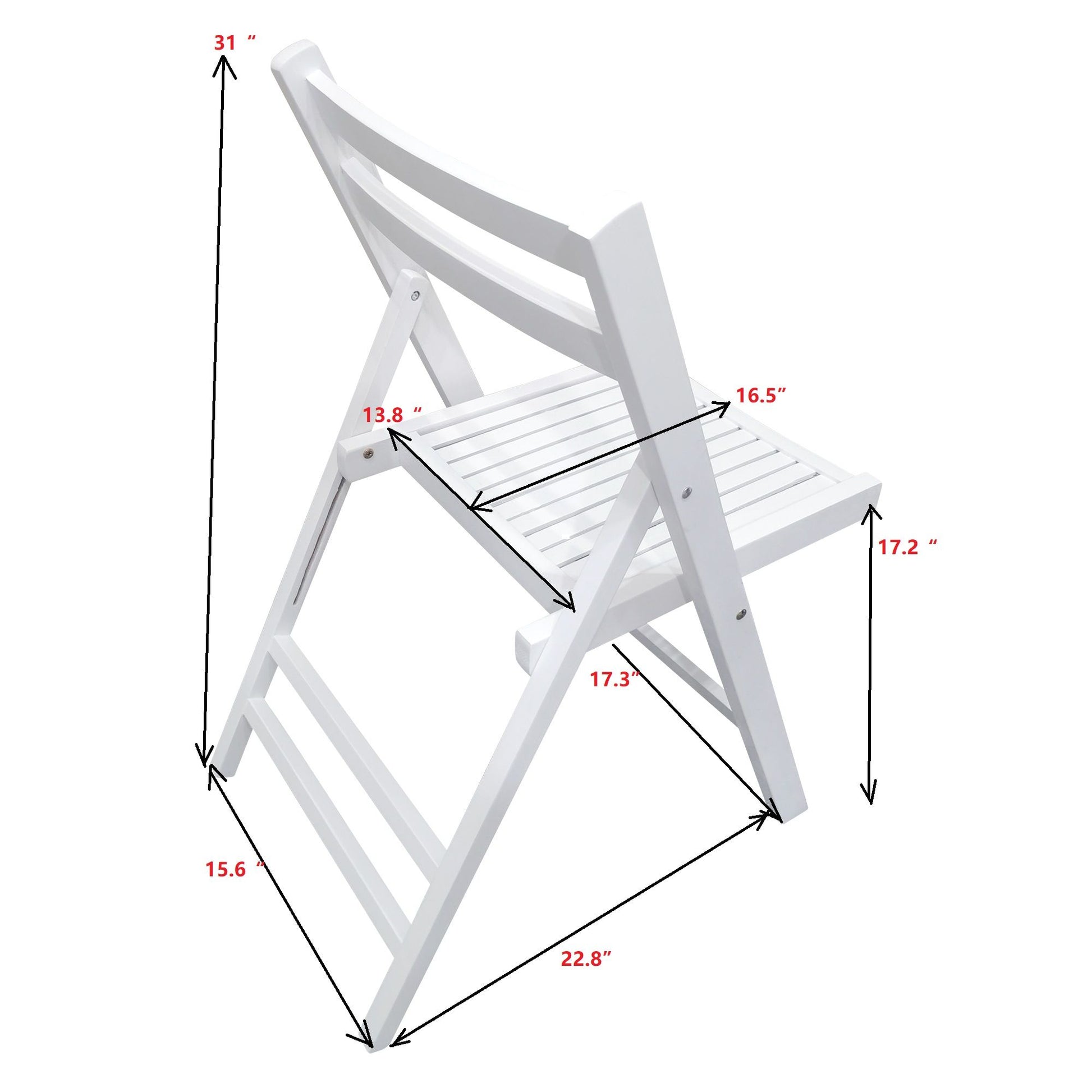 Folding Special Event Chair, Foldable Style (Set of 4) Home Essentials