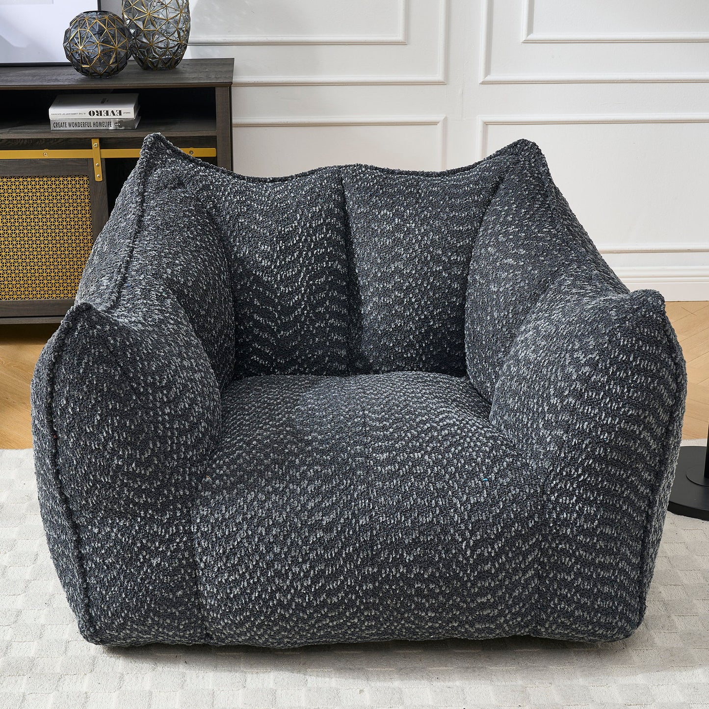 Comfortable Chenille Sofa Chairs With Highly Resilient Foam For Living Rooms And Bedrooms Home Essentials