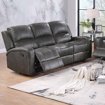 Modern Reclining Sofa With Padded Seat And Backrest Home Essentials