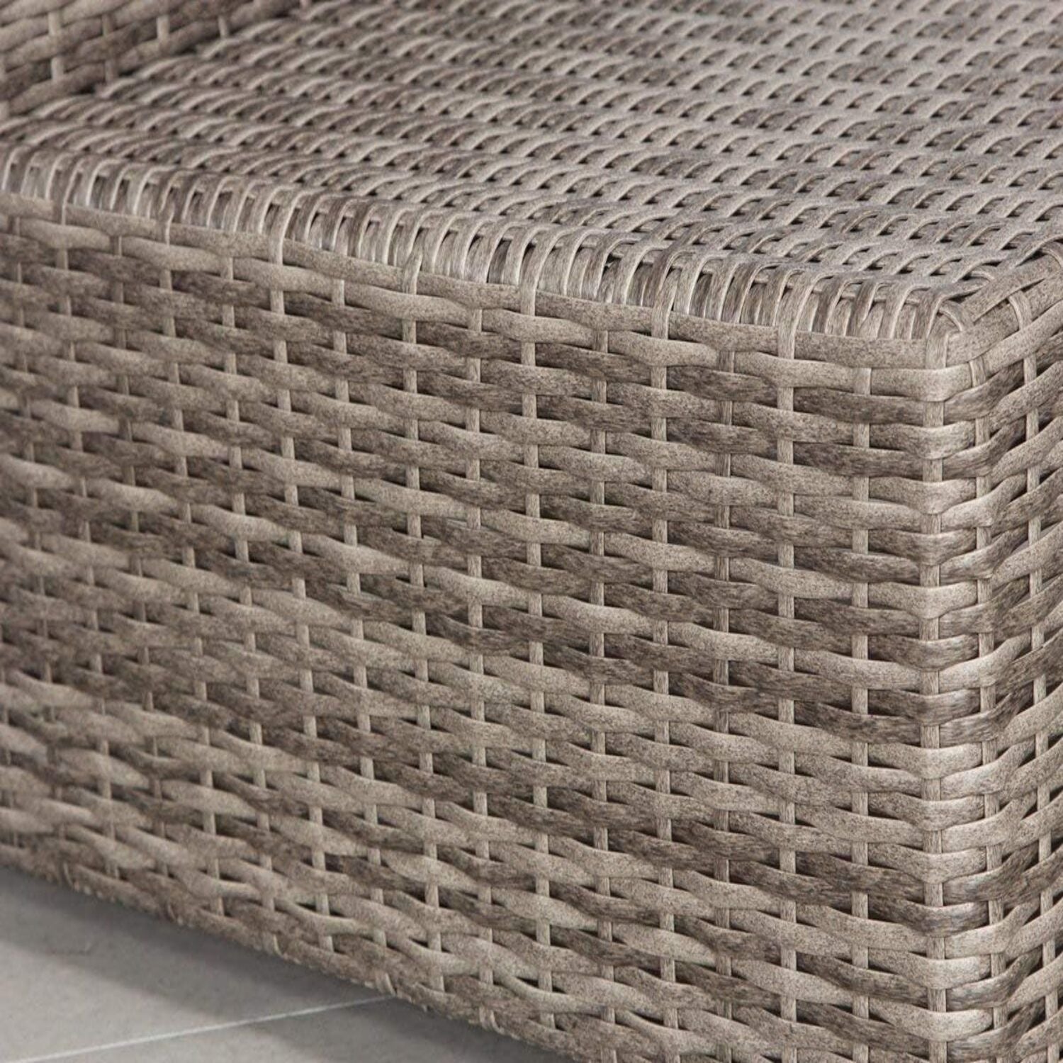 Stylish Outdoor Ottoman With Cushion For Comfort LSI Patio Furniture