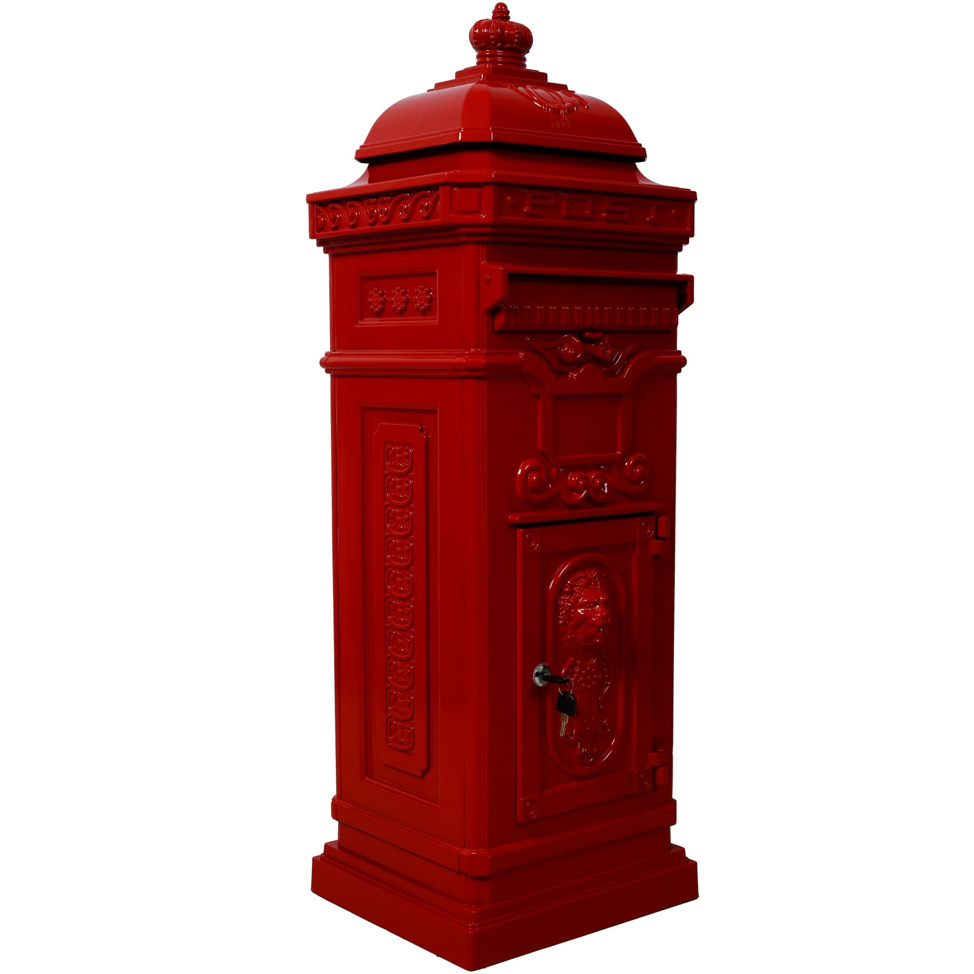 Mailboxs Residential Large-Capacity Letter Box, Rainproof Postbox Statue Daily Nest