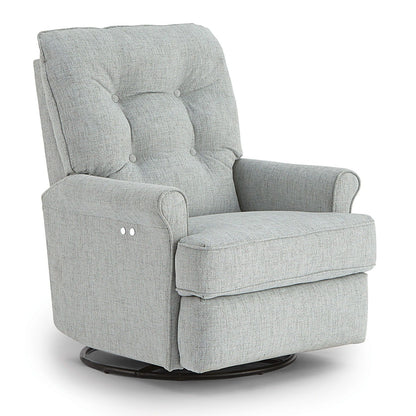 Carissa Power Swivel Glider Recliner Best Home Furnishings
