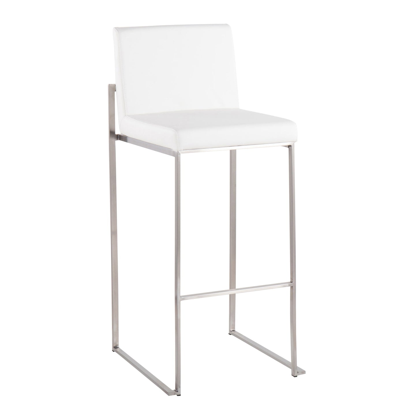 Fuji - Contemporary And Modern Elegance High Back Barstool Lumi Source