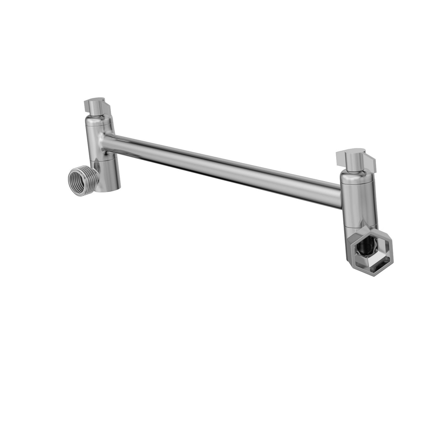 Sleek Design Stainless Steel Shower Arm Extension Daily Nest