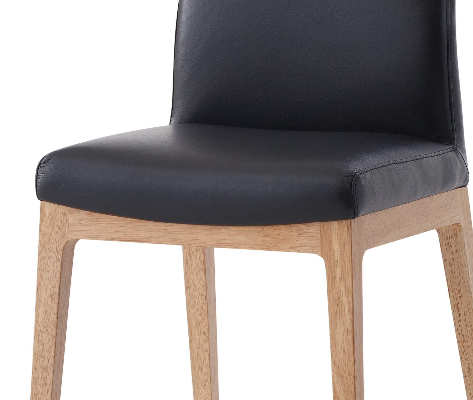 Raquan - Leather Side Chair (Set of 2) - Black Pu Acme