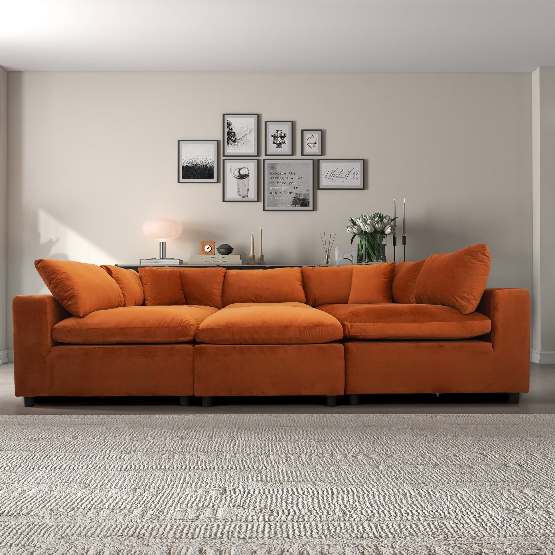 Hayward - Oversized Modular Sectional Sofa Ashcroft Furniture