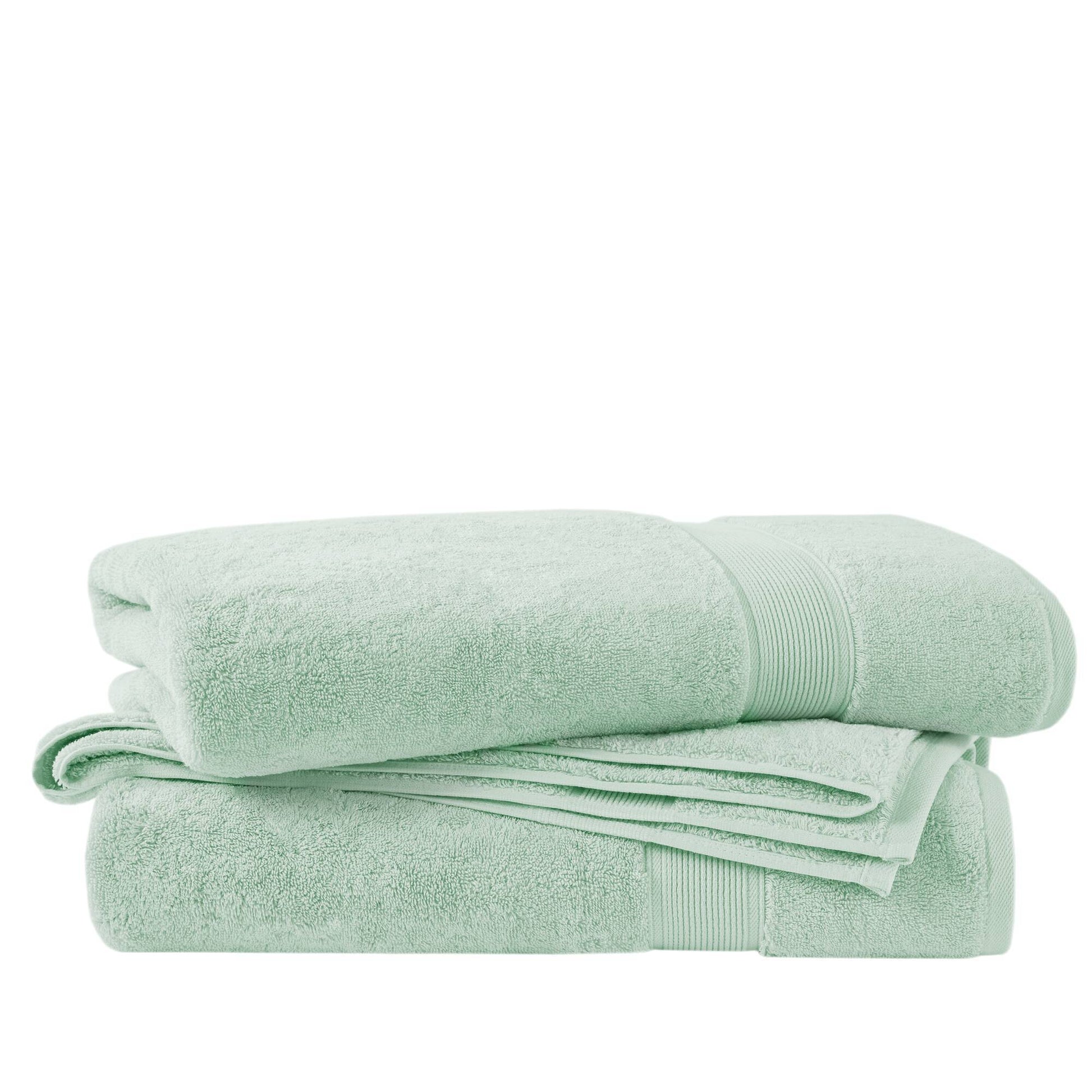 800GSM Ultra-Soft Absorbent Towel Set - Seafoam Madison Park Signature