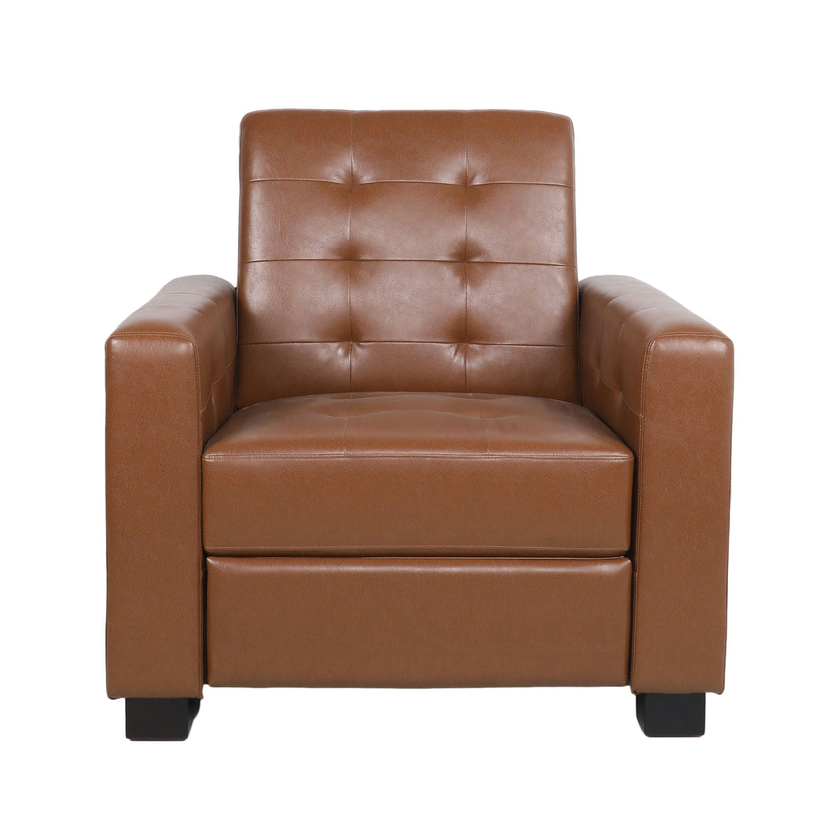 Langseth - Contemporary Tufted Pushback Recliner Noble House