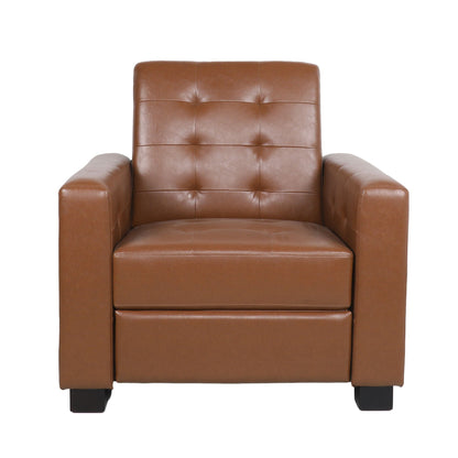Langseth - Contemporary Tufted Pushback Recliner Noble House