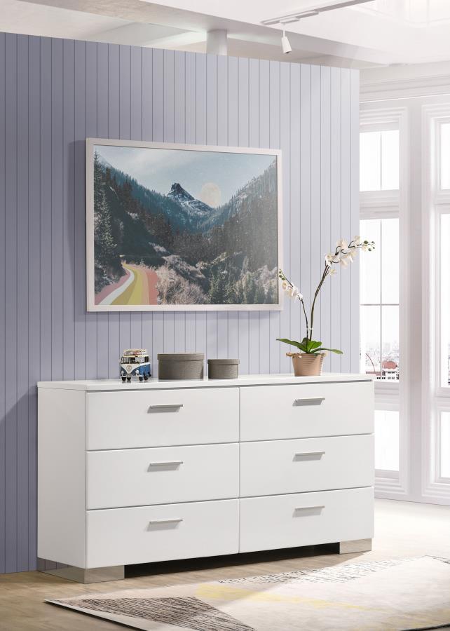 Felicity - 6-Drawer Dresser CoasterEssence