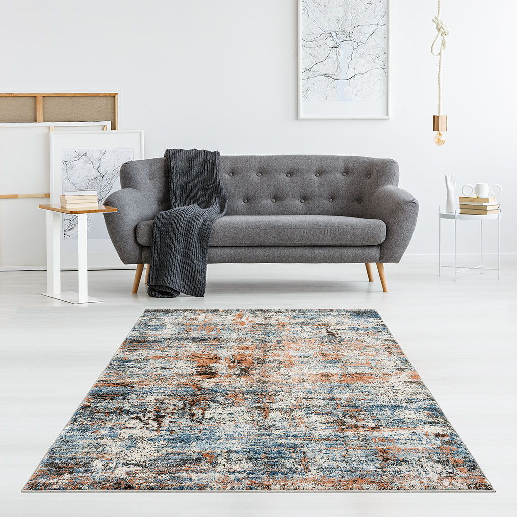 Newport - 7' X 9' Abstract Area Rug - Multi