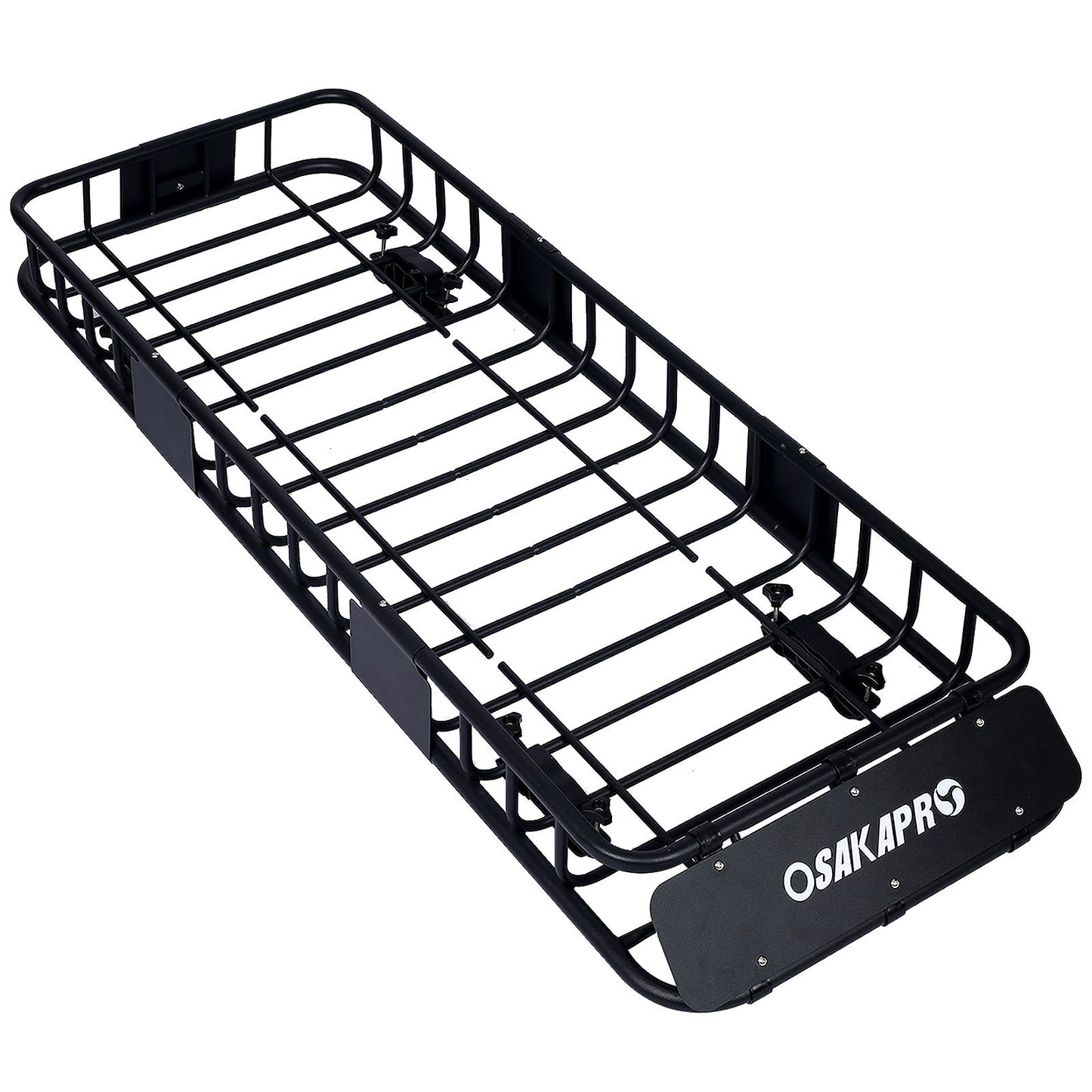 Motoring Rooftop Cargo Carrier Basket Steel, Universal Fit Roof Rack Daily Nest