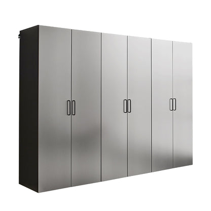 Astro Series - Garage Cabinet Set - Metallic Gray Daily Nest