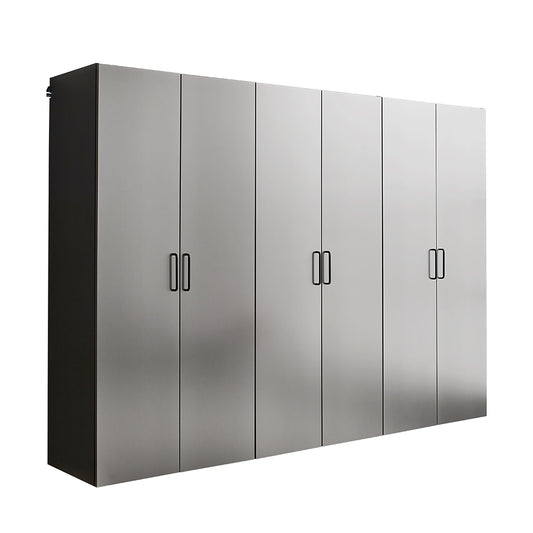 Astro Series - Garage Cabinet Set - Metallic Gray Daily Nest