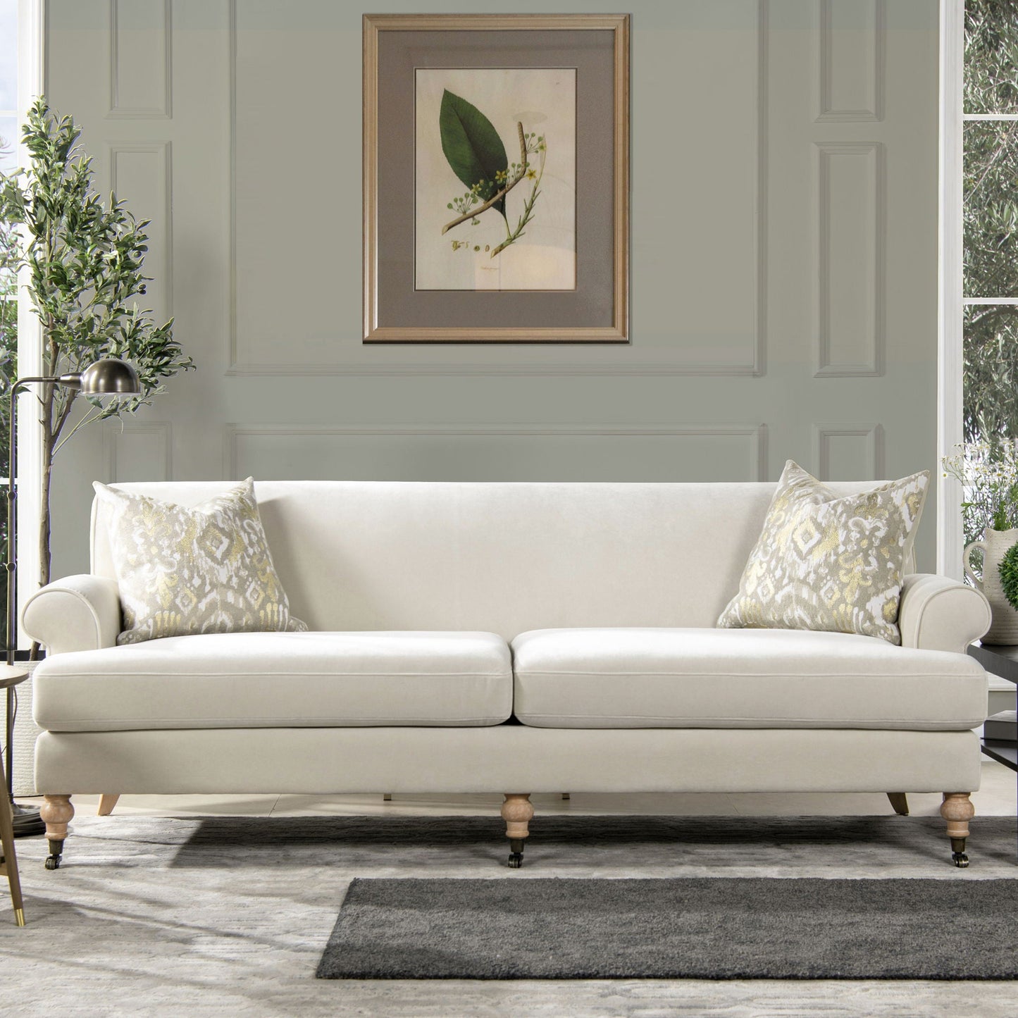 Alana Lawson - Two Cushion Tightback Sofa Jennifer Taylor Home