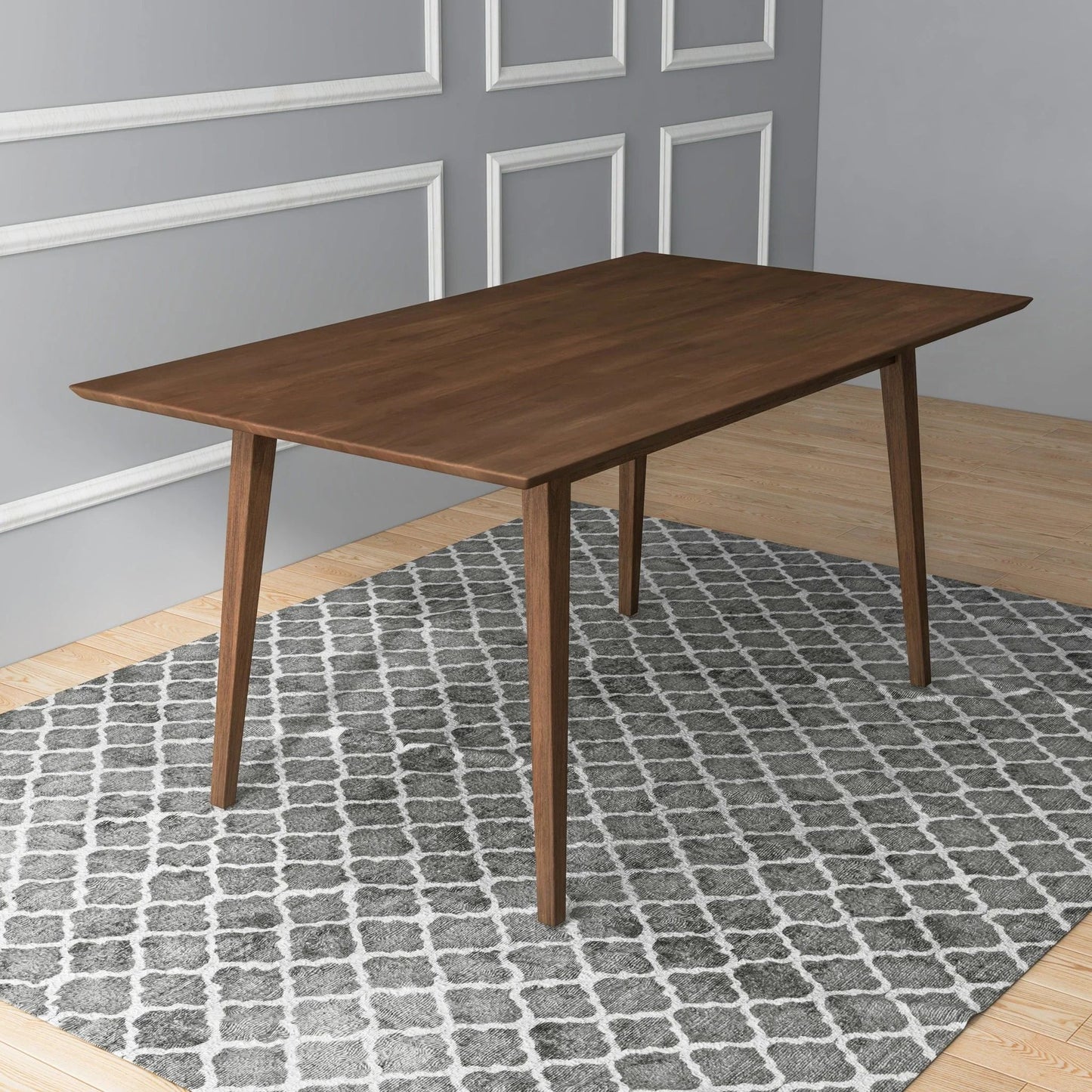 Mary - Modern Style Rectangular Dining Kitchen Table Ashcroft Furniture