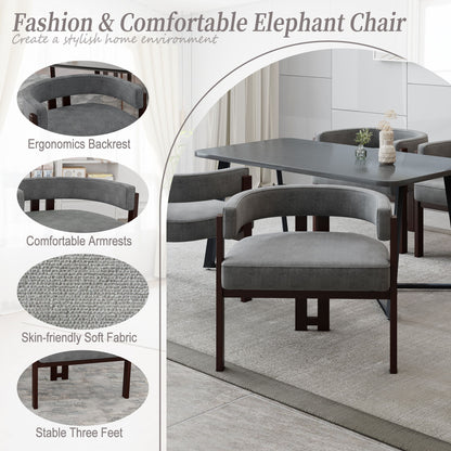 Modern Accent Teddy Upholstered Armchair Home Essentials