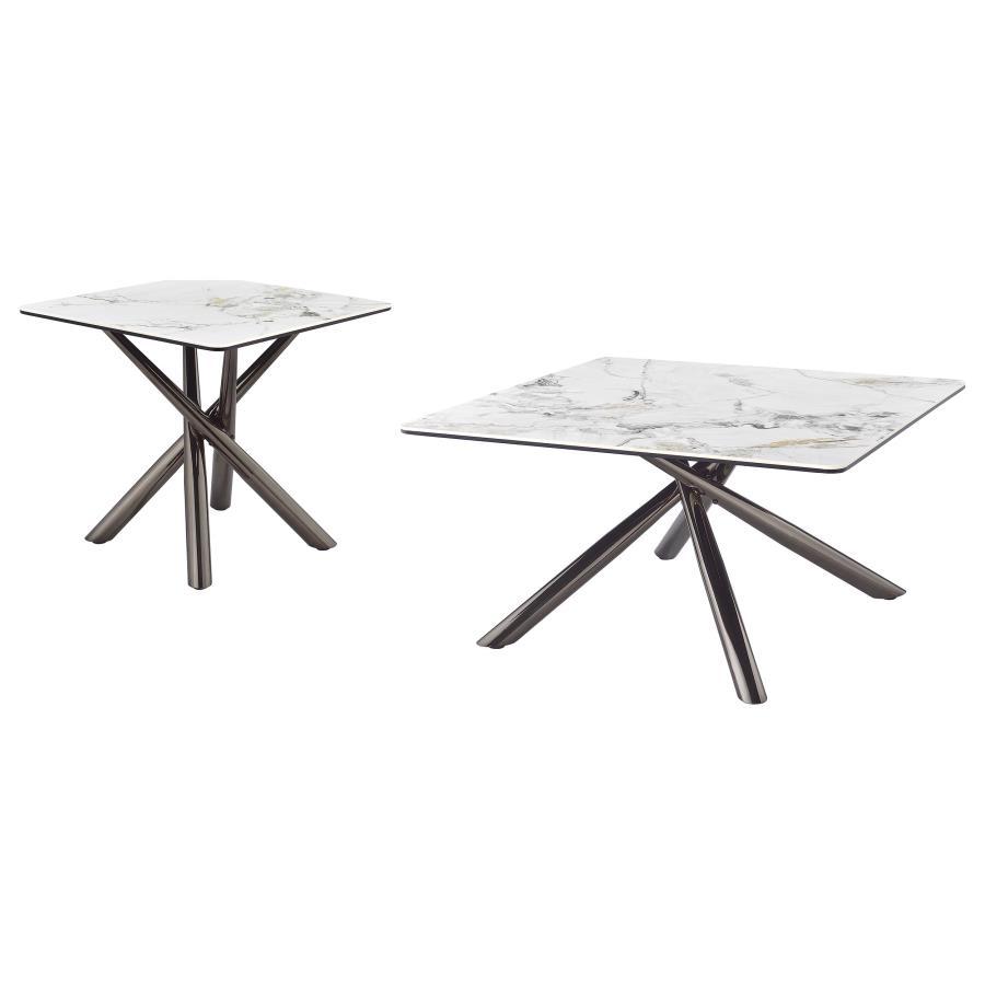 Carvell - Coffee Table Set Coaster Fine Furniture