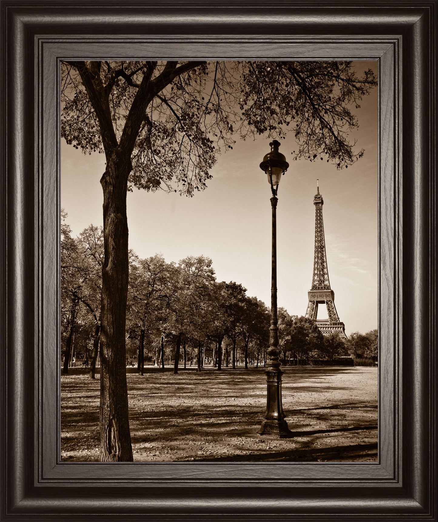 An Afternoon Stroll-pari By Maihara - Wall Art - Black