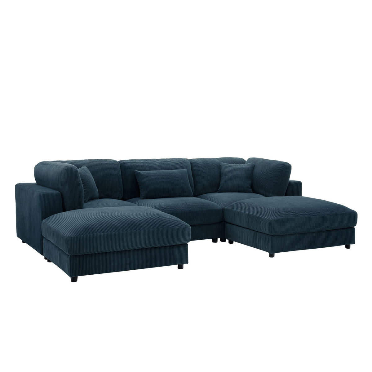 Modular Sectional & Custom Configuration, Toss Pillows Home Essentials