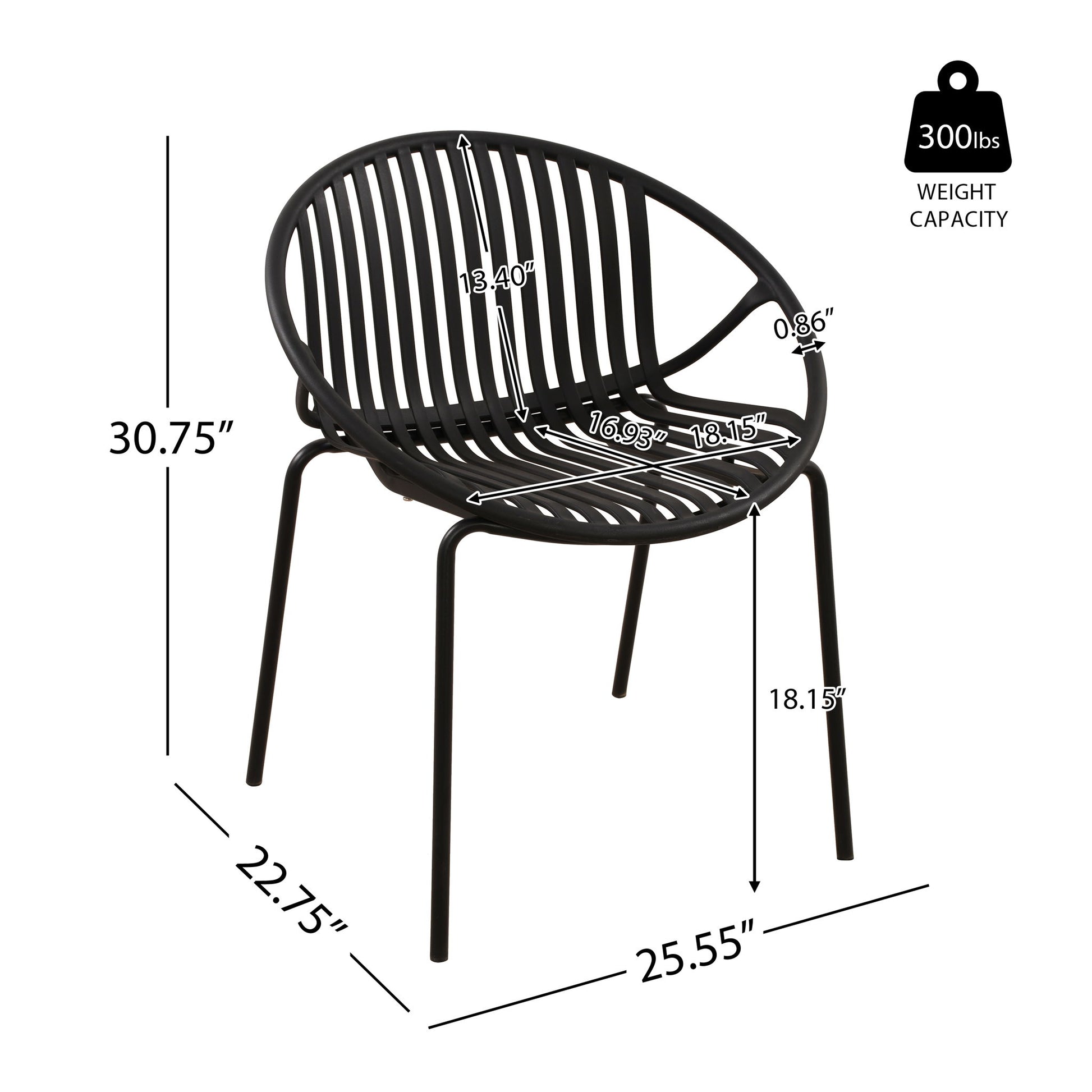 7 Piece Outdoor Modern Dining Set With Stackable Chairs Noble House