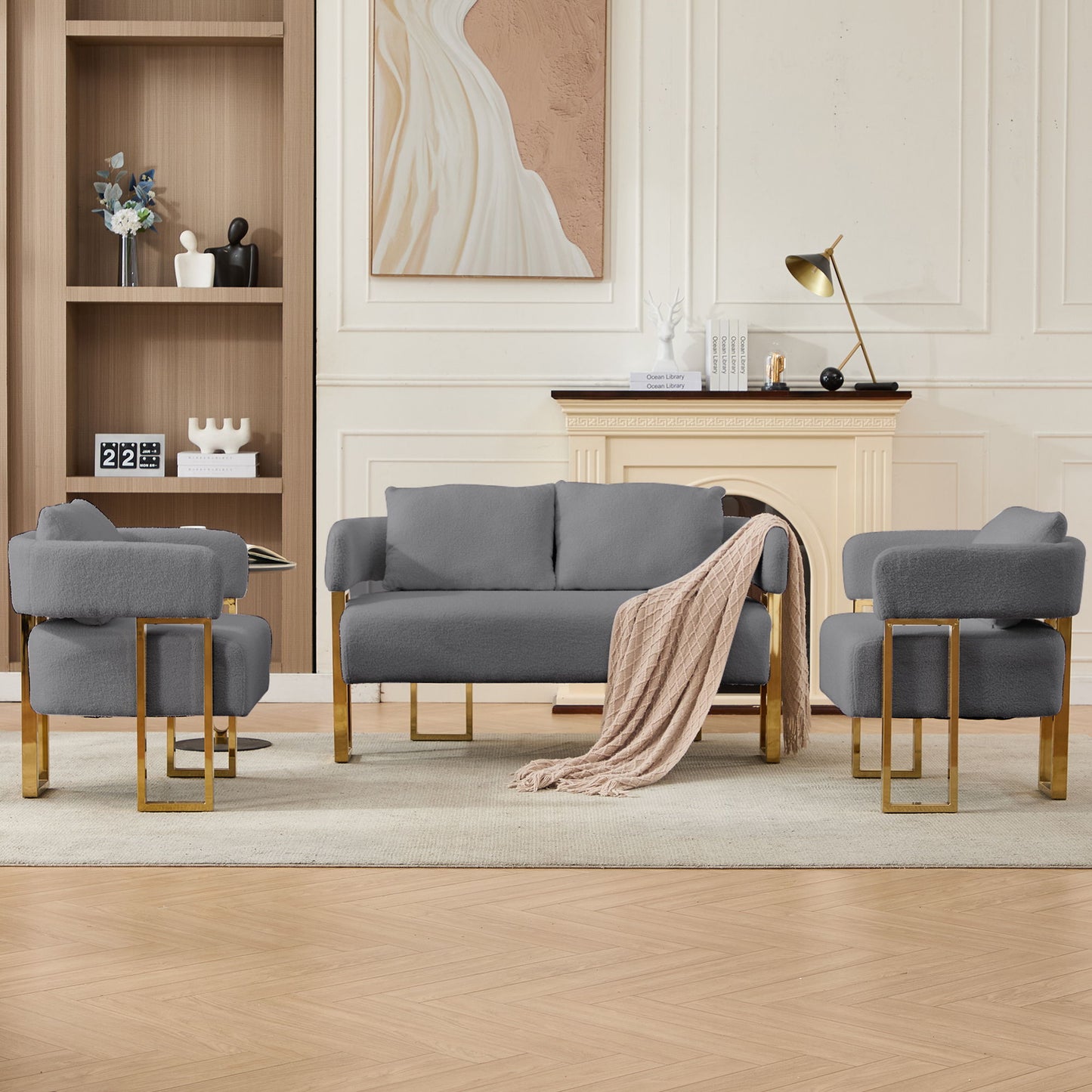 Decorative Upholstered Side Chair For Living Room Home Essentials