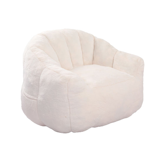 Beanbag Chair, Beanbag Sofa Chair With Armrests Stuffed High Density Foam Home Essentials