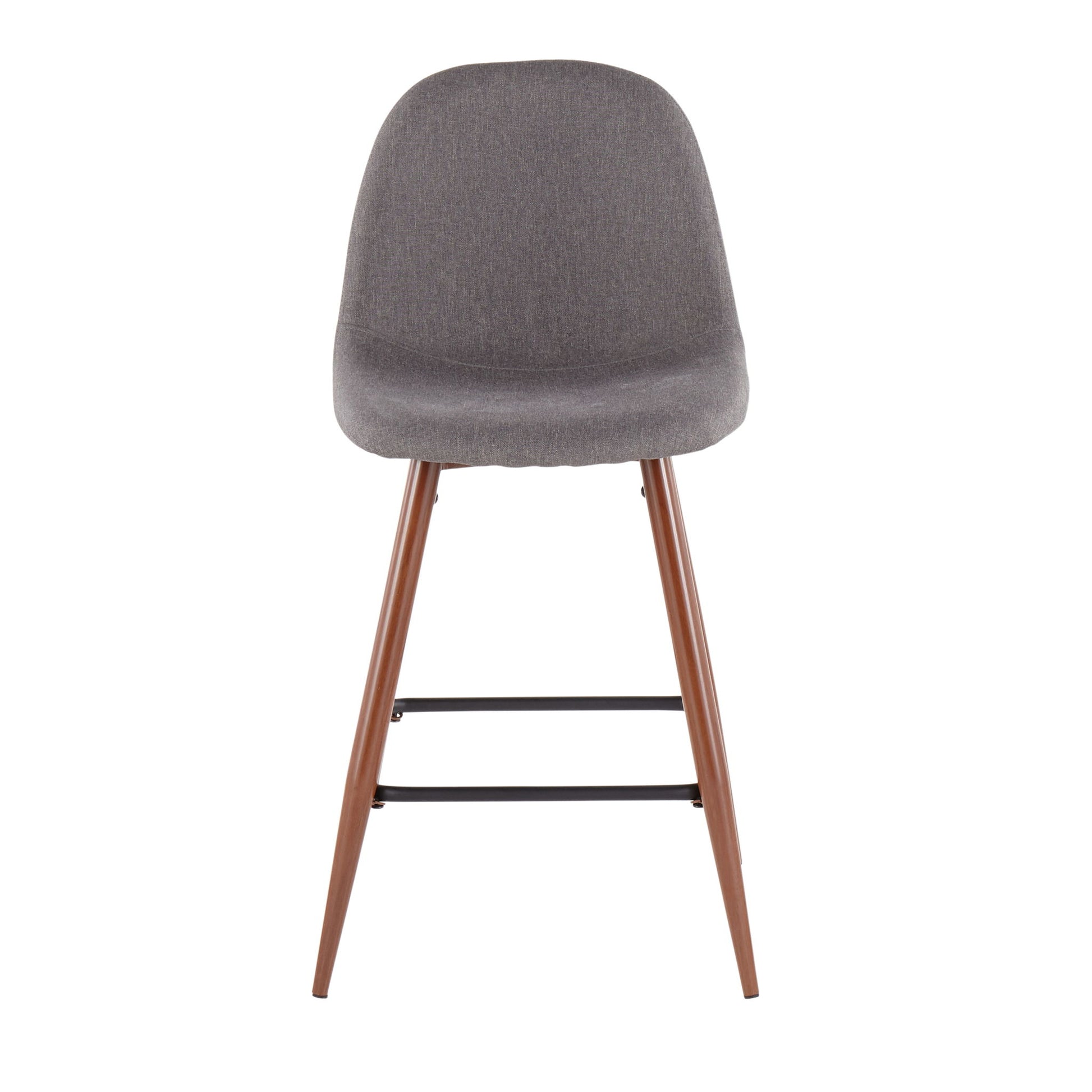 Pebble - Mid Century Modern Counter Stool (Set of 2) Lumi Source